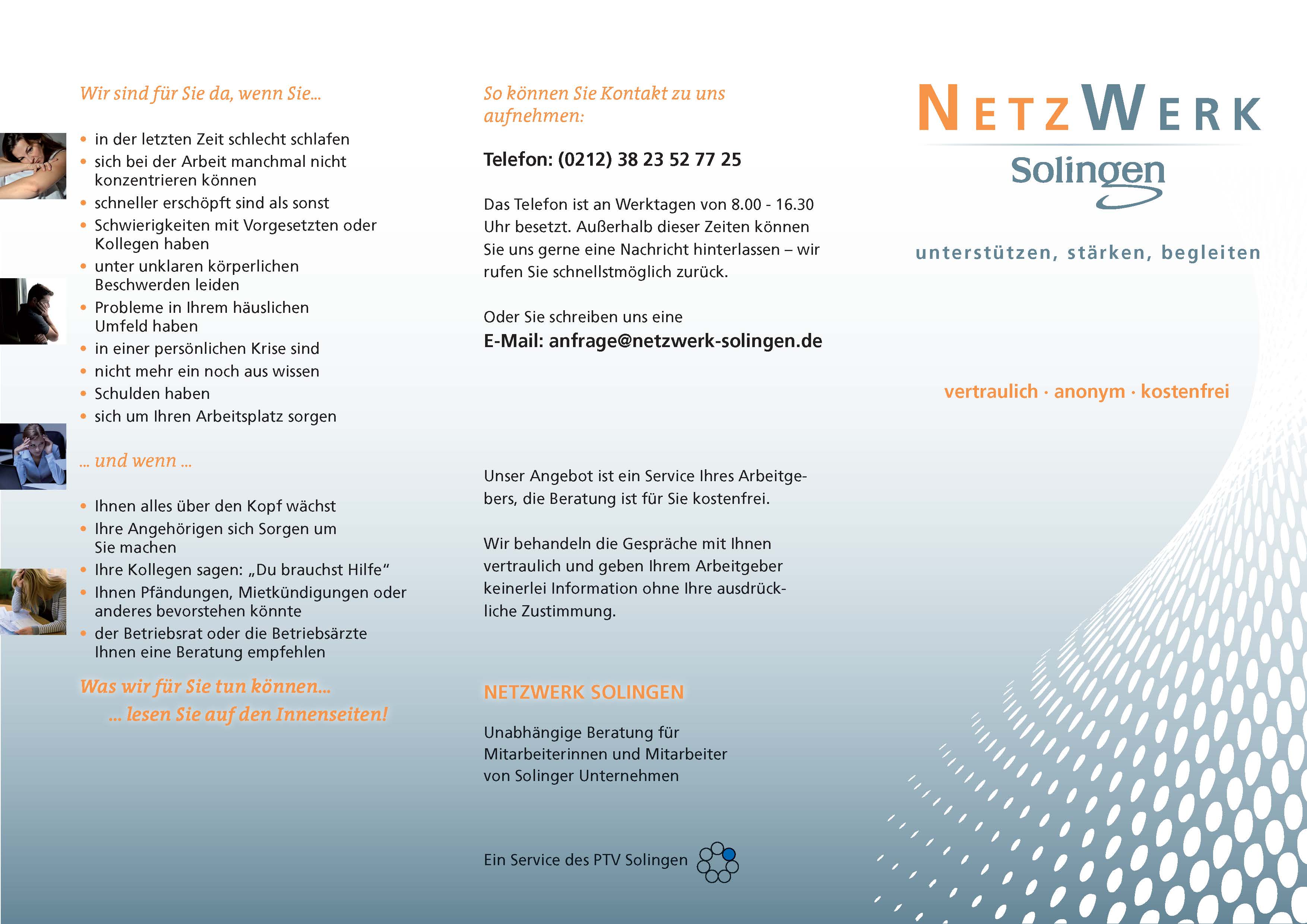 Seite 1 Netzwerk Solingen Flyer